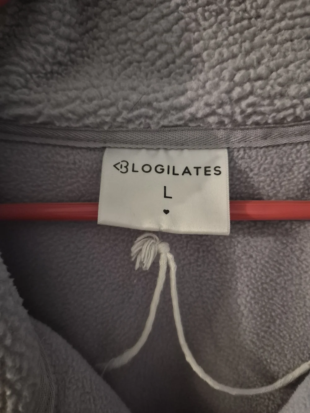 light purple Blogilates Campfire High Pile FleCozy Lavender Sherpa Zip-Up Jacket